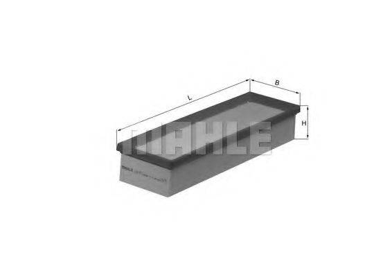 MAHLE ORIGINAL LX1451 Повітряний фільтр