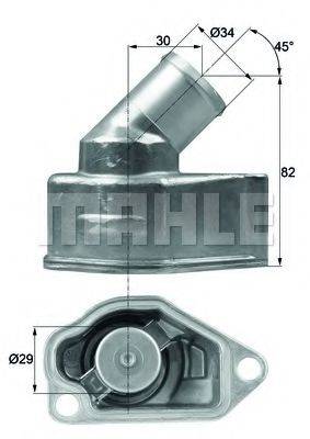 MAHLE ORIGINAL TI987 Термостат, охолоджуюча рідина