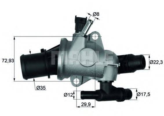 MAHLE ORIGINAL TI15288 Термостат, охолоджуюча рідина