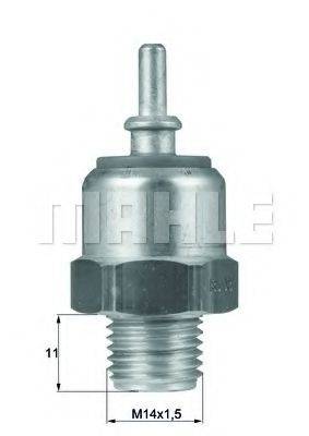 MAHLE ORIGINAL TSW39 Термивимикач, вентилятор радіатора