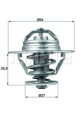 MAHLE ORIGINAL TX9286D Термостат, охолоджуюча рідина