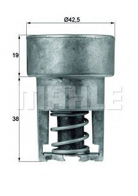 MAHLE ORIGINAL TX9889 Термостат, охолоджуюча рідина