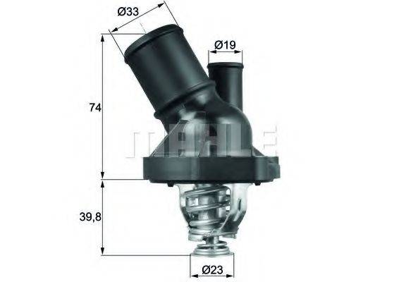 MAHLE ORIGINAL TI20082 Термостат, охолоджуюча рідина