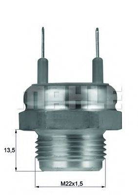 MAHLE ORIGINAL TSW4D Термивимикач, вентилятор радіатора