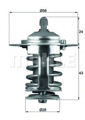 MAHLE ORIGINAL TX7082 Термостат, охолоджуюча рідина