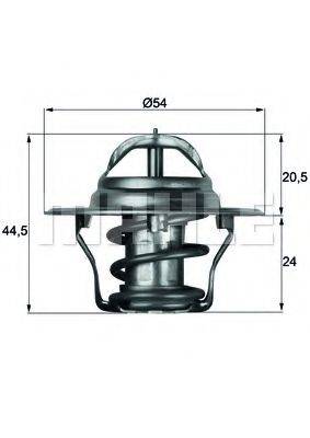 MAHLE ORIGINAL TX475D Термостат, охолоджуюча рідина