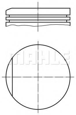 MAHLE ORIGINAL 0212900 Поршень