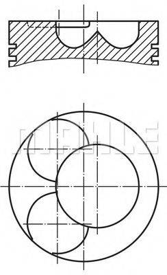 MAHLE ORIGINAL 0377610 Поршень