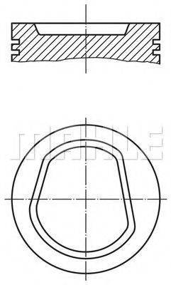 MAHLE ORIGINAL 0304200 Поршень