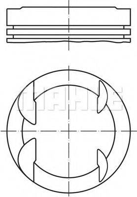 MAHLE ORIGINAL 6077900 Поршень