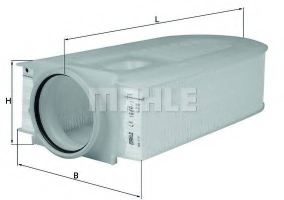 MAHLE ORIGINAL LX16861 Повітряний фільтр