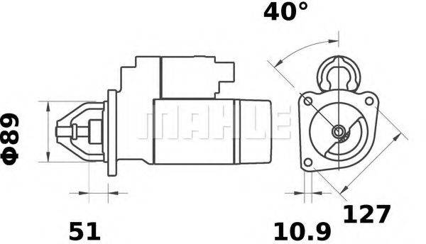 MAHLE ORIGINAL MS 275