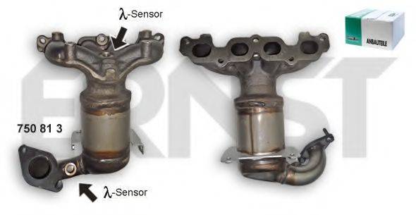 ERNST 750813 Каталізатор; Каталізатор колектора