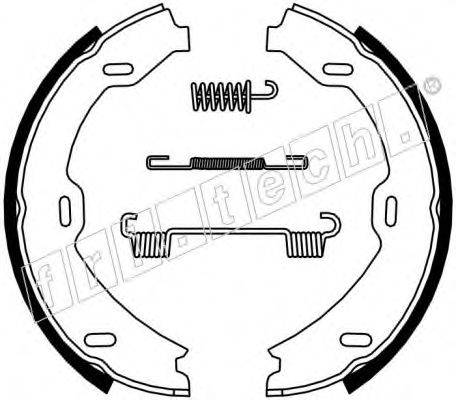 FRI.TECH. 1052128K Комплект гальмівних колодок, стоянкова гальмівна система