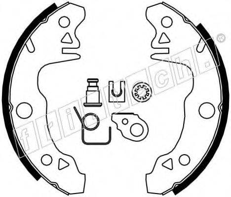 FRI.TECH. 1088202K Комплект гальмівних колодок