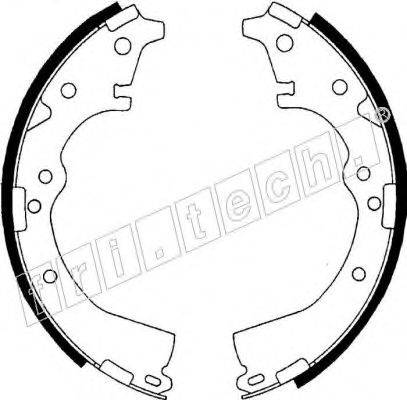 FRI.TECH. 1115241 Комплект гальмівних колодок