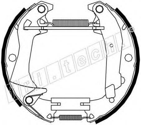 FRI.TECH. 16420 Комплект гальмівних колодок