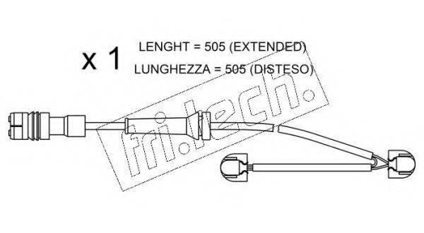 FRI.TECH. SU266 Сигналізатор, знос гальмівних колодок