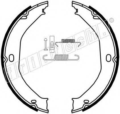 FRI.TECH. 1088235K Комплект гальмівних колодок, стоянкова гальмівна система