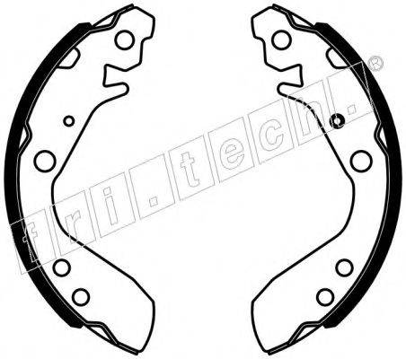 FRI.TECH. 1044031 Комплект гальмівних колодок