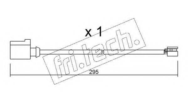 FRI.TECH. SU273 Сигналізатор, знос гальмівних колодок