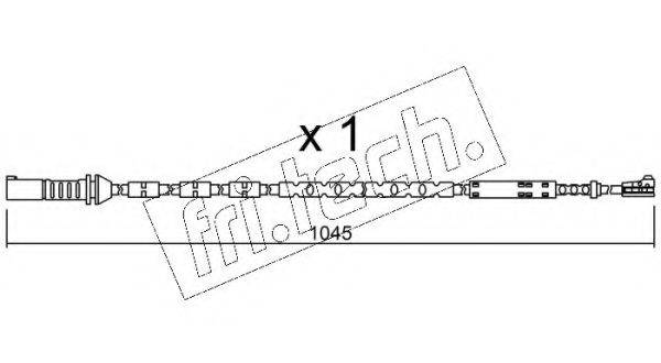 FRI.TECH. SU279 Сигналізатор, знос гальмівних колодок