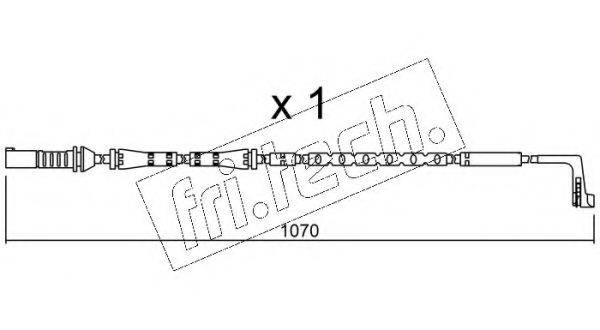 FRI.TECH. SU285 Сигналізатор, знос гальмівних колодок