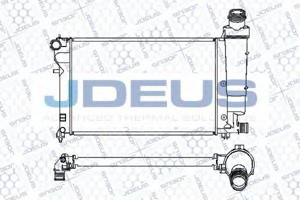 JDEUS 007M09 Радіатор, охолодження двигуна