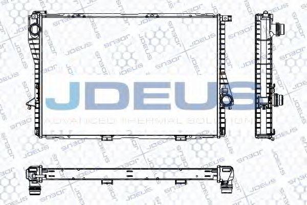 JDEUS RA0050630 Радіатор, охолодження двигуна