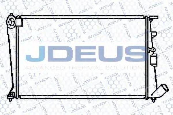 JDEUS 007V30 Радіатор, охолодження двигуна