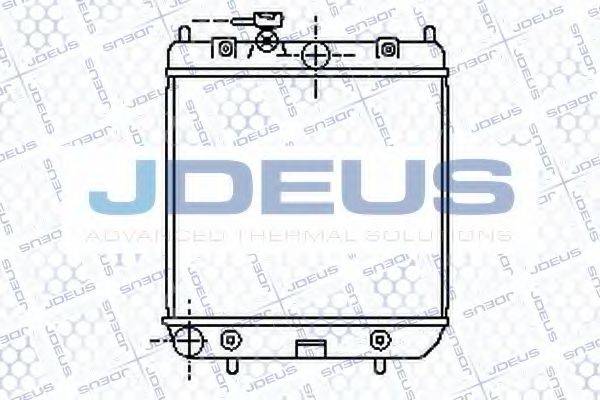 JDEUS 019M38 Радіатор, охолодження двигуна