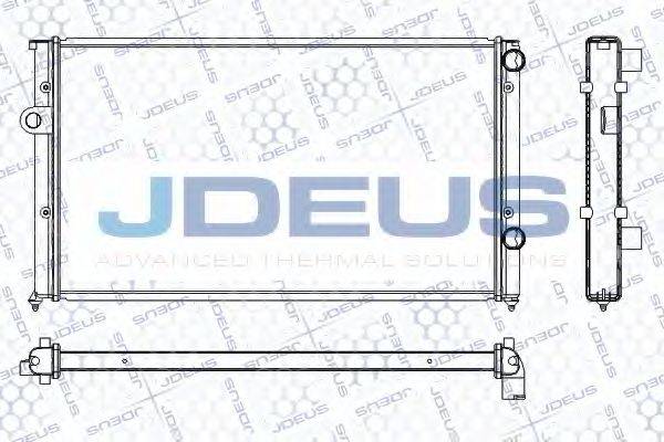 JDEUS RA0300441 Радіатор, охолодження двигуна