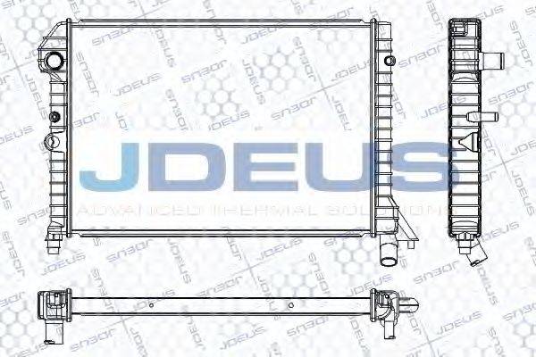 JDEUS RA0310151 Радіатор, охолодження двигуна