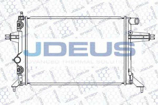 JDEUS 020M29 Радіатор, охолодження двигуна