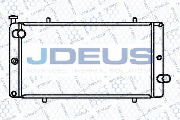 JDEUS 021V13 Радіатор, охолодження двигуна