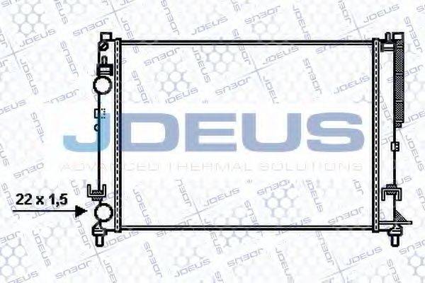 JDEUS 023M74 Радіатор, охолодження двигуна