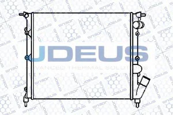 JDEUS 023V53 Радіатор, охолодження двигуна