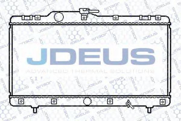 JDEUS 028N20 Радіатор, охолодження двигуна