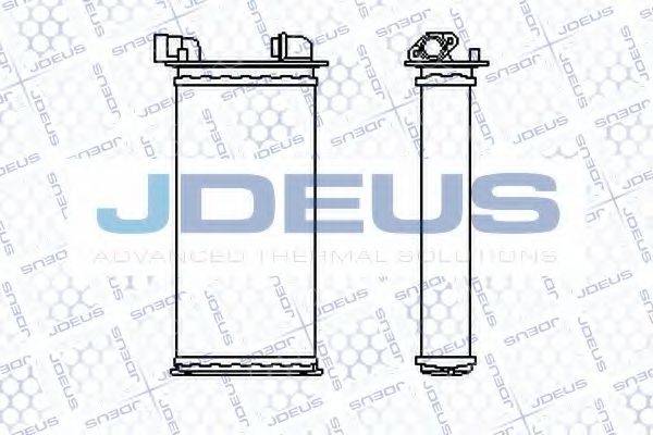 JDEUS 205M04 Теплообмінник, опалення салону