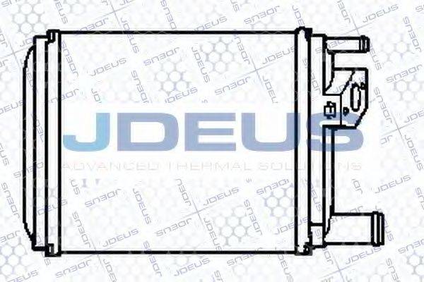 JDEUS 223V02 Теплообмінник, опалення салону