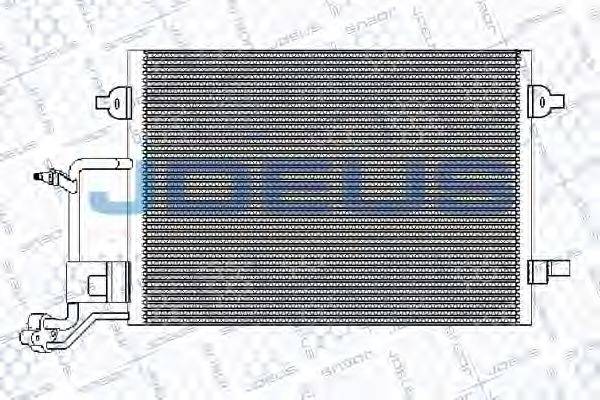 JDEUS 701M07 Конденсатор, кондиціонер