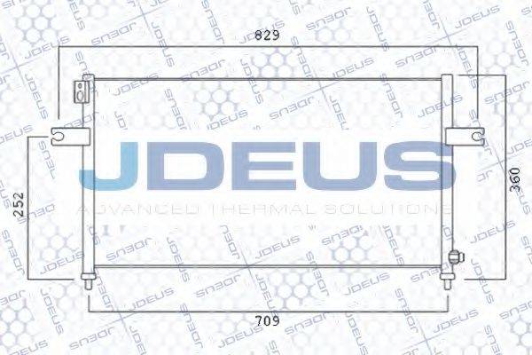 JDEUS 719M51 Конденсатор, кондиціонер