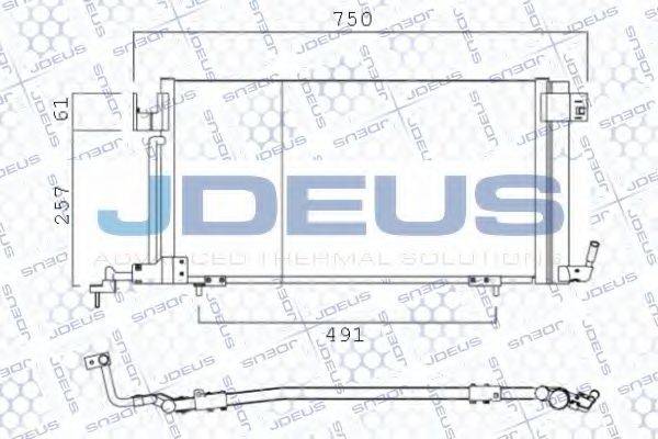 JDEUS 721M20 Конденсатор, кондиціонер