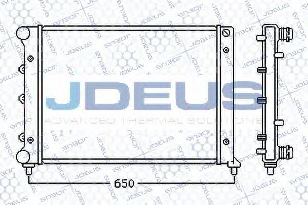 JDEUS 000M12 Радіатор, охолодження двигуна