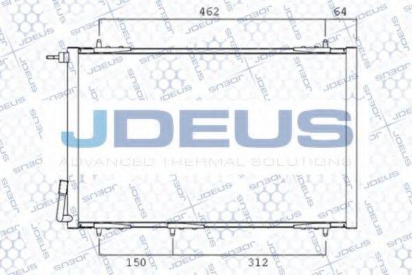 JDEUS 721M36 Конденсатор, кондиціонер