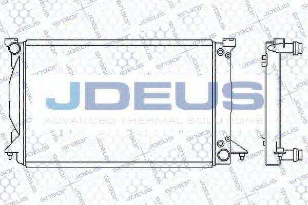 JDEUS 001M13 Радіатор, охолодження двигуна