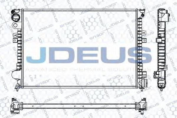 JDEUS RA0070250 Радіатор, охолодження двигуна