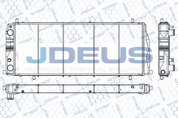 JDEUS RA0010070 Радіатор, охолодження двигуна