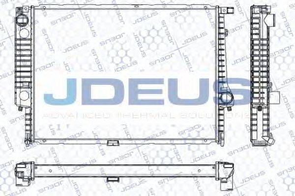 JDEUS RA0050050 Радіатор, охолодження двигуна