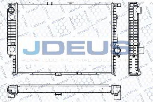 JDEUS RA0050430 Радіатор, охолодження двигуна